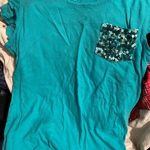 Girls bling justice shirt